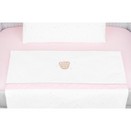 Бебешки спален комплект за мини-кошара 5ч Dream Big Pink