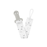 Клипс с лента за залъгалка Savanna Grey