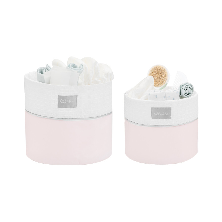 Комплект кош за аксесоари 2 бр- 22см и 18см Dream Big Pink