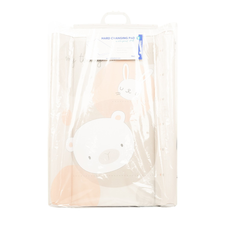 Твърда PVC подложка за повиване 70х50см My Teddy