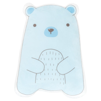Плюшена възглавница-играчка Bear with me Blue