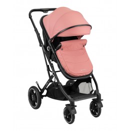 Комбинирана количка 3в1 с трансформираща седалка Alba Pink