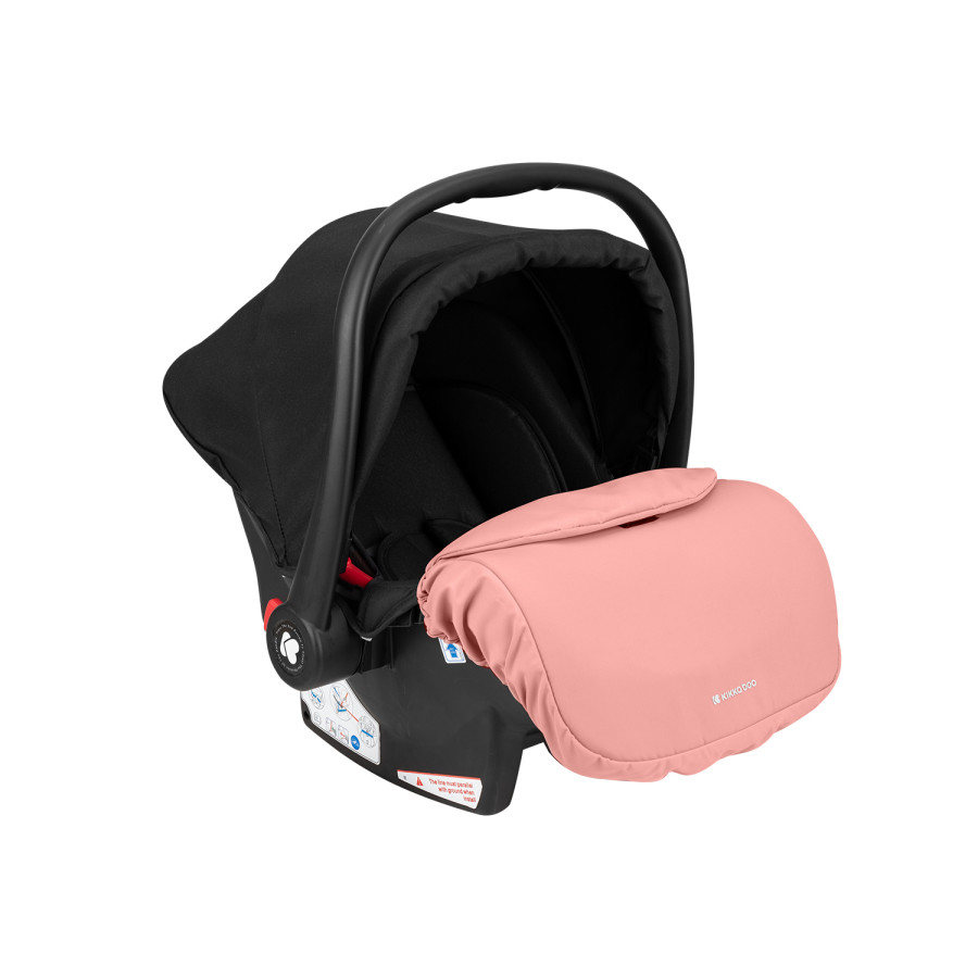 Комбинирана количка 3в1 с трансформираща седалка Alba Pink