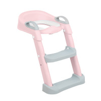 Тоалетна седалка със стълба Lea Pink
