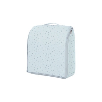 Мемори преносимо легло-раница 2в1 Dots Blue