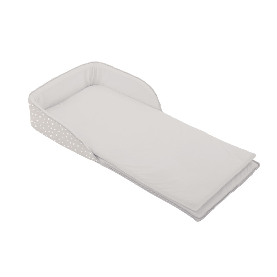 Мемори преносимо легло-раница 2в1 Dots Beige