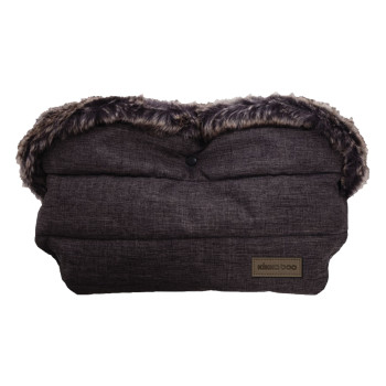 Ръкавица за количка Fur Melange Black