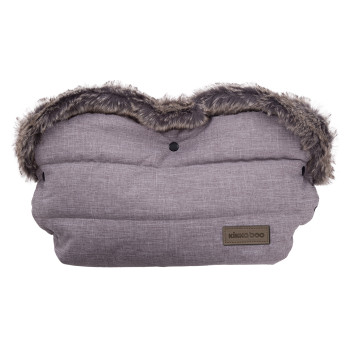 Ръкавица за количка Fur Melange Grey