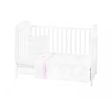 Бебешки спален комплект с бродерия 3 части EU Style 70/140 Dream Big Pink