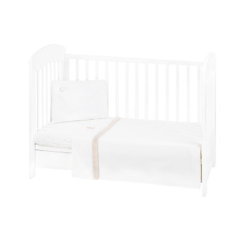 Бебешки спален комплект с бродерия 3 части EU Style 60/120 Dream Big Beige