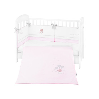 Бебешки спален комплект с бродерия 2 части EU style 60/120 Dream Big Pink