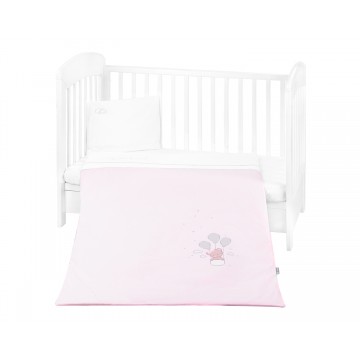 Бебешки спален комплект с бродерия 3 части Dream Big Pink