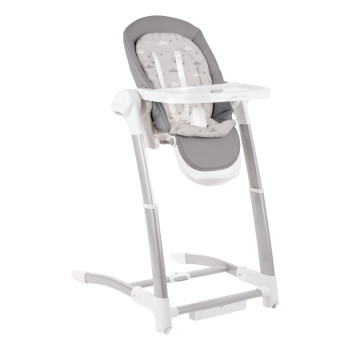 Електрическа люлка & Столче за хранене Prima 3in1 Grey 2023