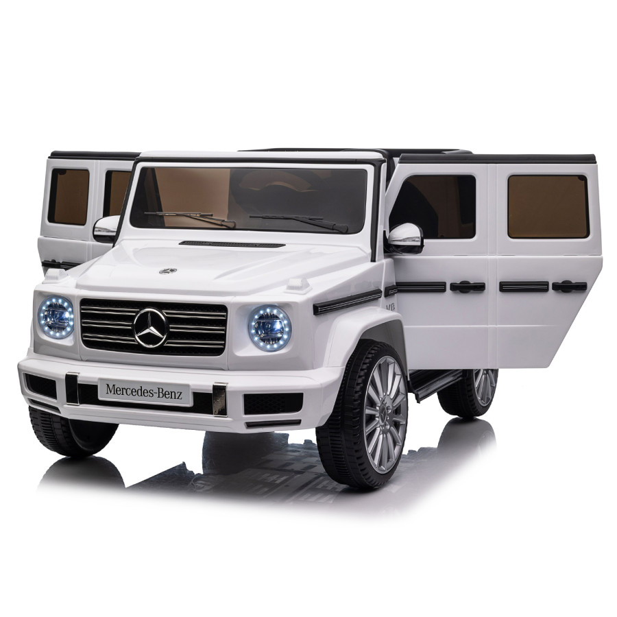 Акумулаторна кола Licensed Mercedes Benz G500 White