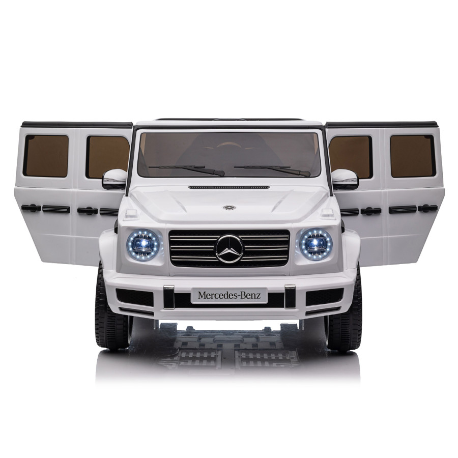 Акумулаторна кола Licensed Mercedes Benz G500 White
