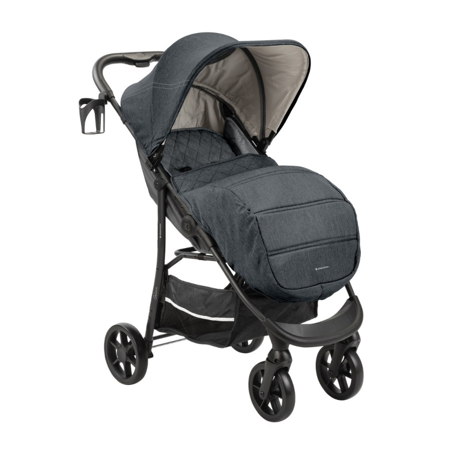 Комбинирана количка 3в1 Selina Dark Grey 2024