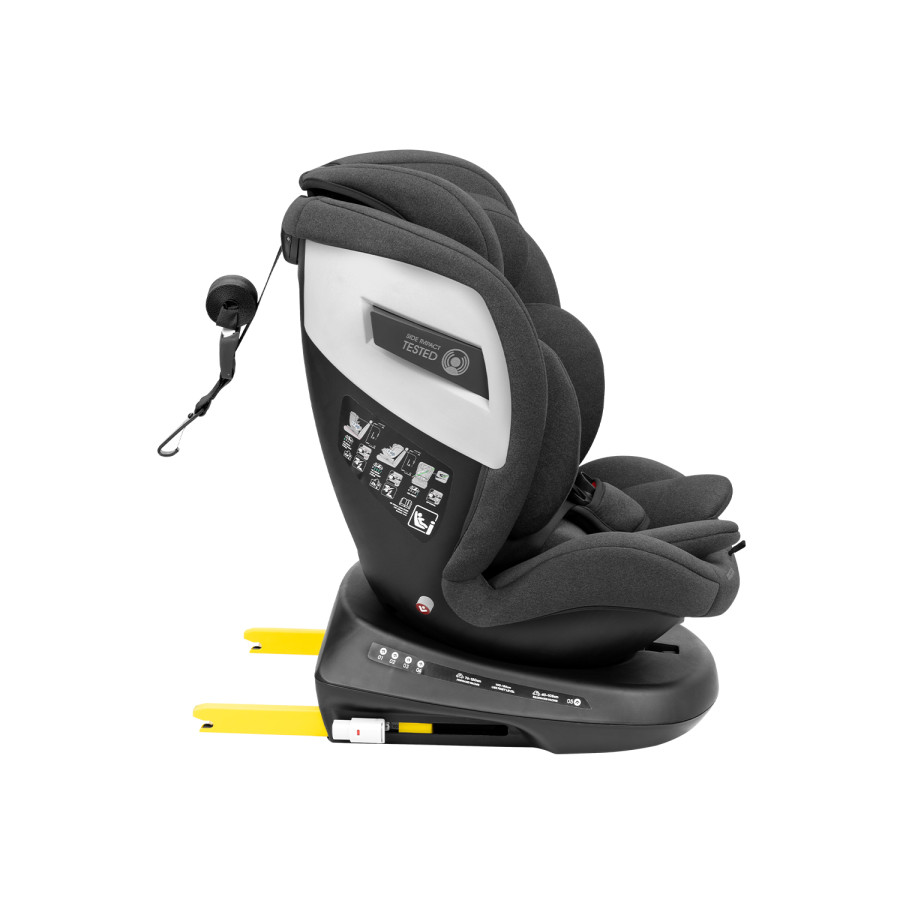 Стол за кола 40-150 см i-Cruise i-SIZE Dark Grey