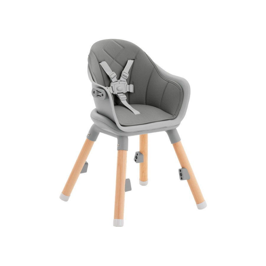Стол за хранене 2в1 Woody Grey 2024