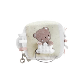 Плюшено кубче Dream Big Beige