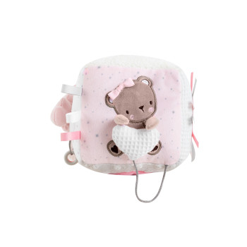Плюшено кубче Dream Big Pink