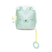 Плюшено кубче Bear with me Mint