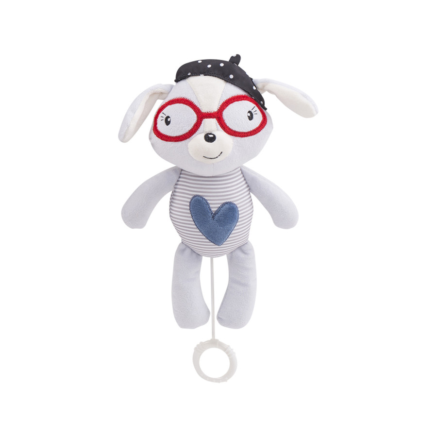 Музикална играчка за легло Blue Heart LOVE ROME