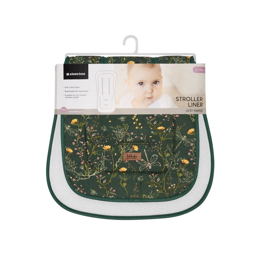 Подложка за количка против изпотяване Secret Garden Green