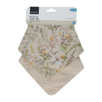 Комплект 2 бр муселинов лигавник Secret Garden Beige