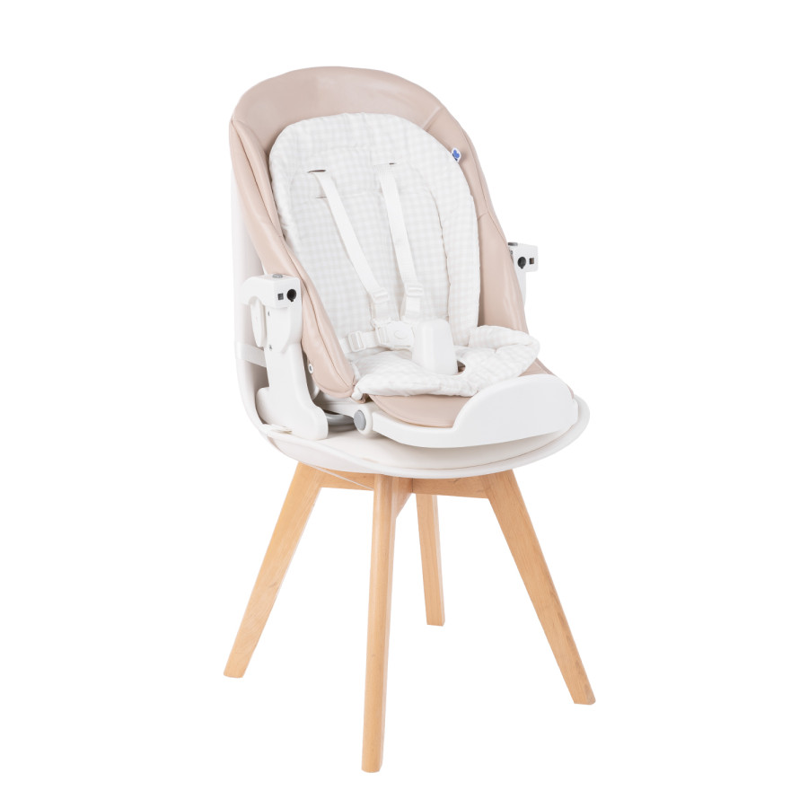 Бебешка люлка/столче за хранене 3в1 Prima Beige