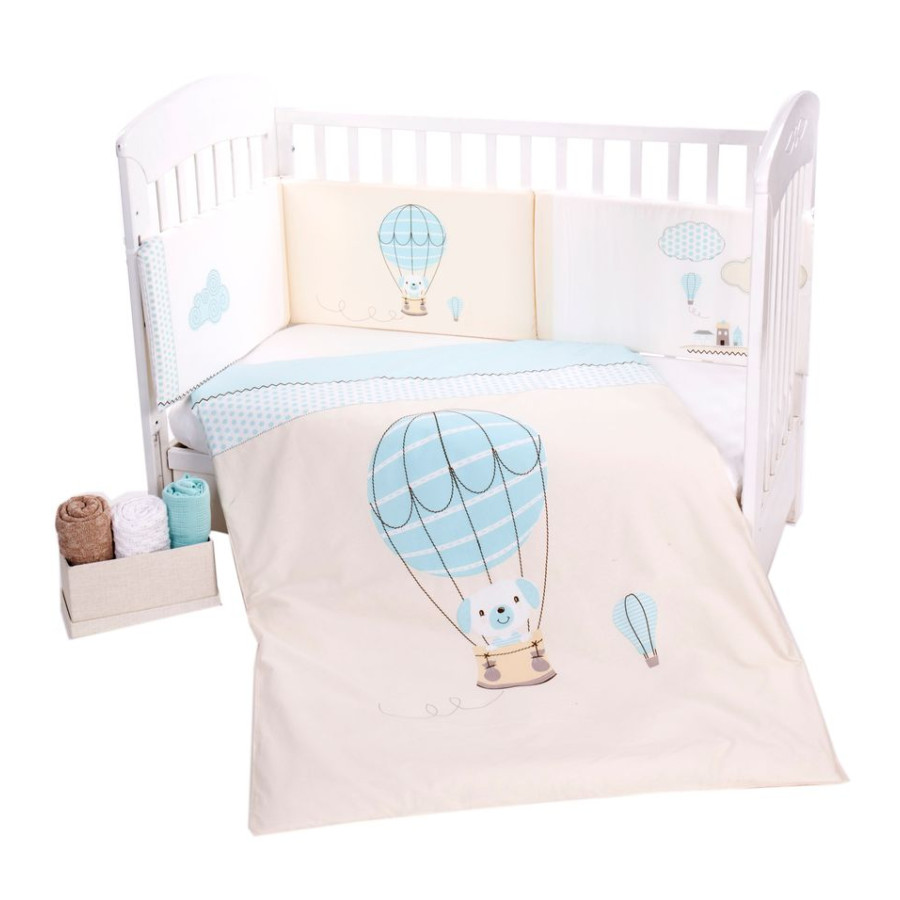 Бебешки спален комплект 2 части EU style 70/140 Puppy on Balloon