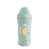 Чаша със силиконовa сламка 220мл Moony me Mint