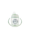 Чаша със силиконов накрайник 200мл Happy face Mint