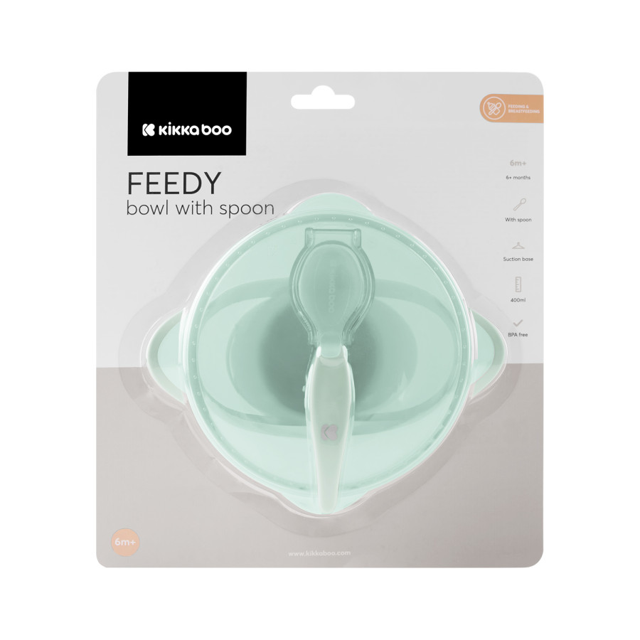 Купа с лъжица Feedy Mint