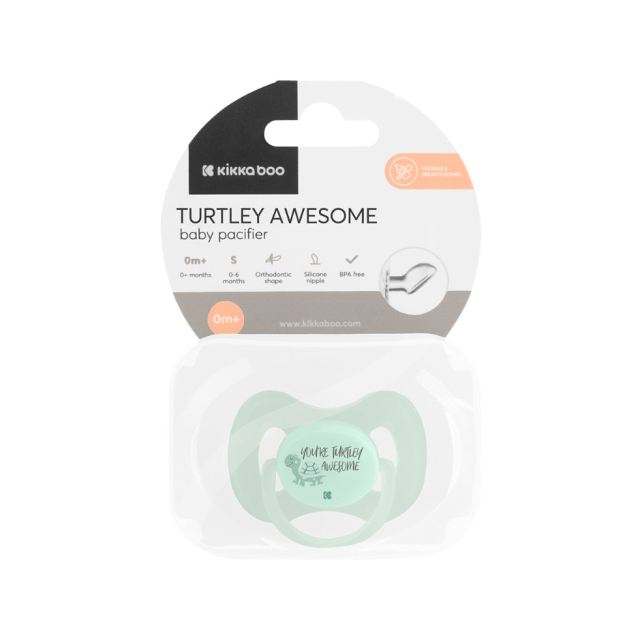 Залъгалка 0-6м  Turtley Awesome Mint
