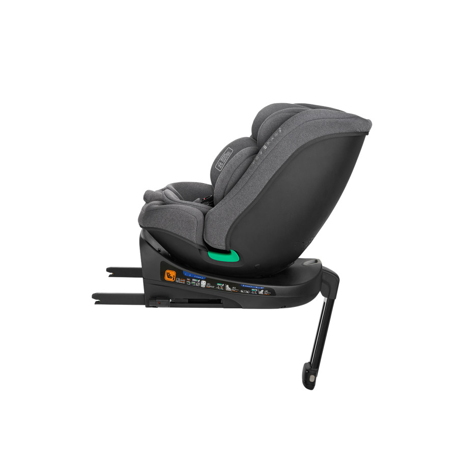 Стол за кола 40-150 см i-Secure i-SIZE Dark Grey