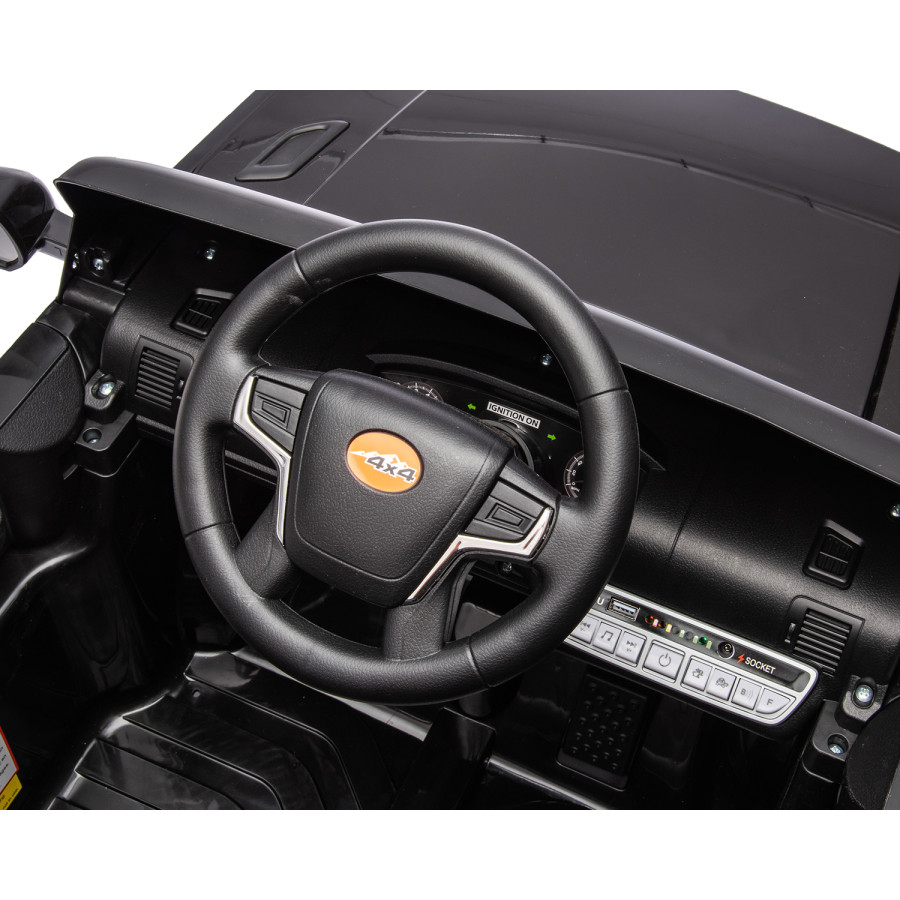 Акумулаторна кола Polizei Black + батерия 12V/4AH