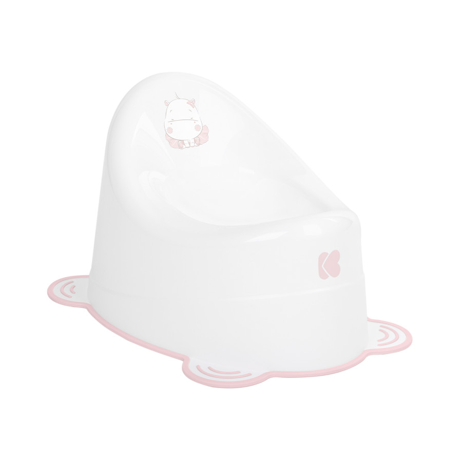 Гърне anti-slip Hippo Pink