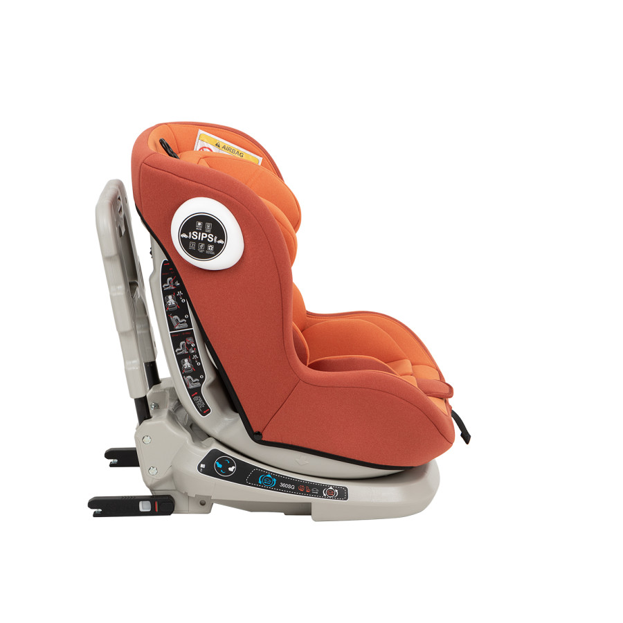 Стол за кола 0-1-2 (0-25 кг) Twister Orange Isofix 2020