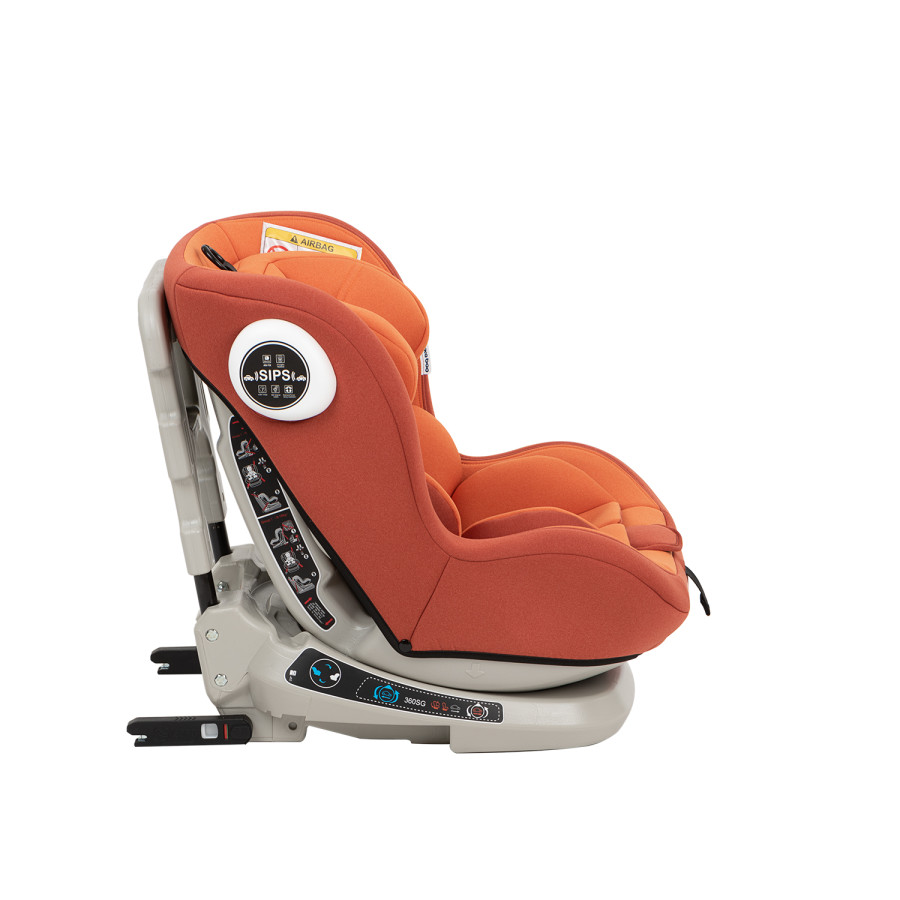 Стол за кола 0-1-2 (0-25 кг) Twister Orange Isofix 2020
