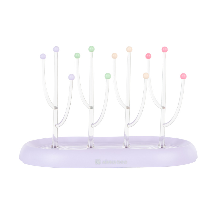 Сушилник за шишета и биберони Marble Lilac