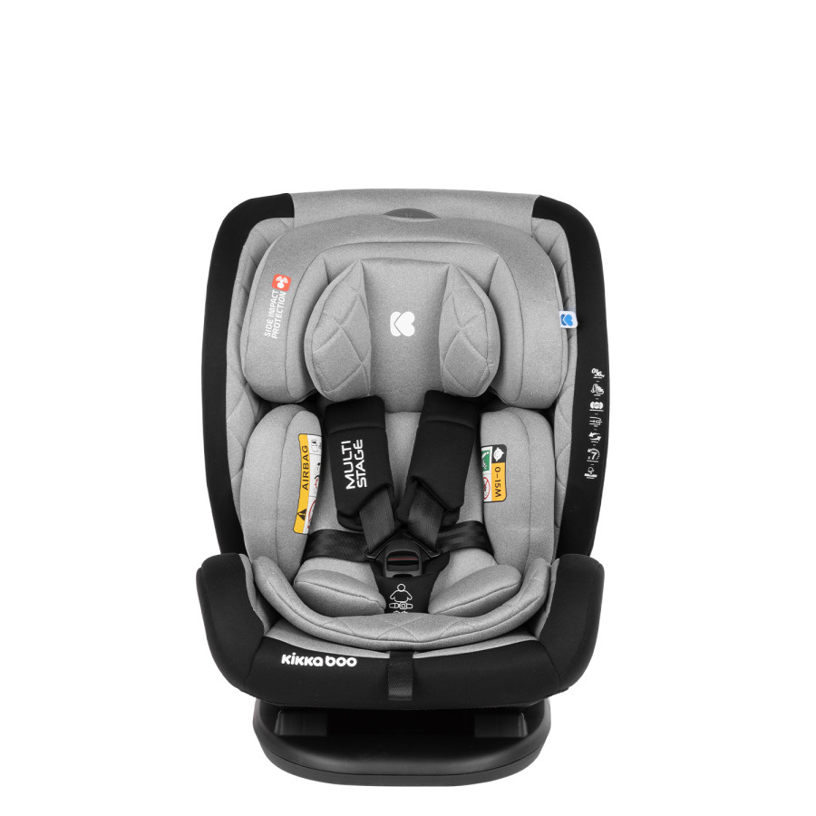 Стол за кола 0-1-2-3 (0-36 кг) Multistage Light Grey 2020