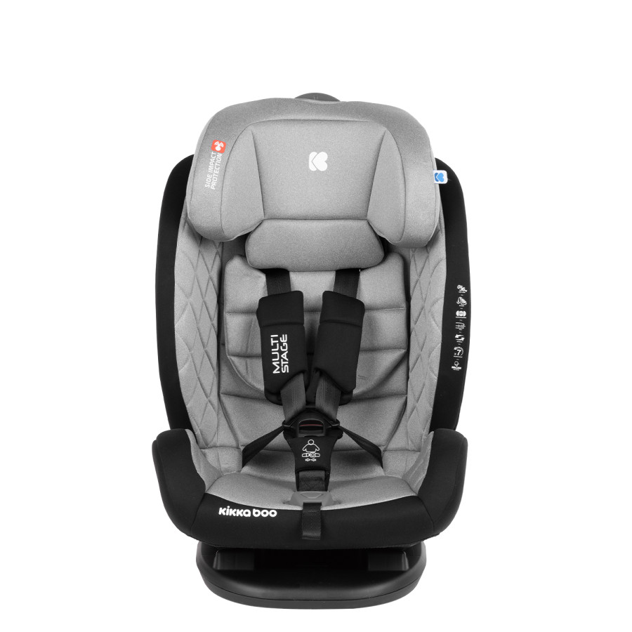 Стол за кола 0-1-2-3 (0-36 кг) Multistage Light Grey 2020