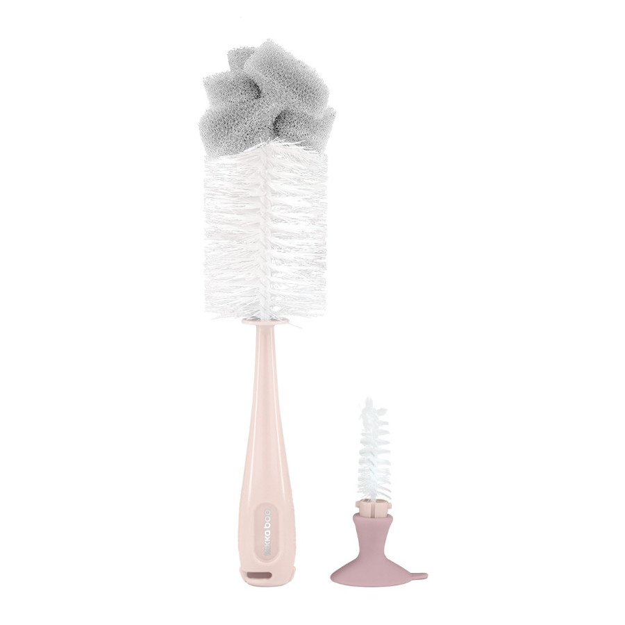 Четкa за шише и биберон 2 в 1 Pink