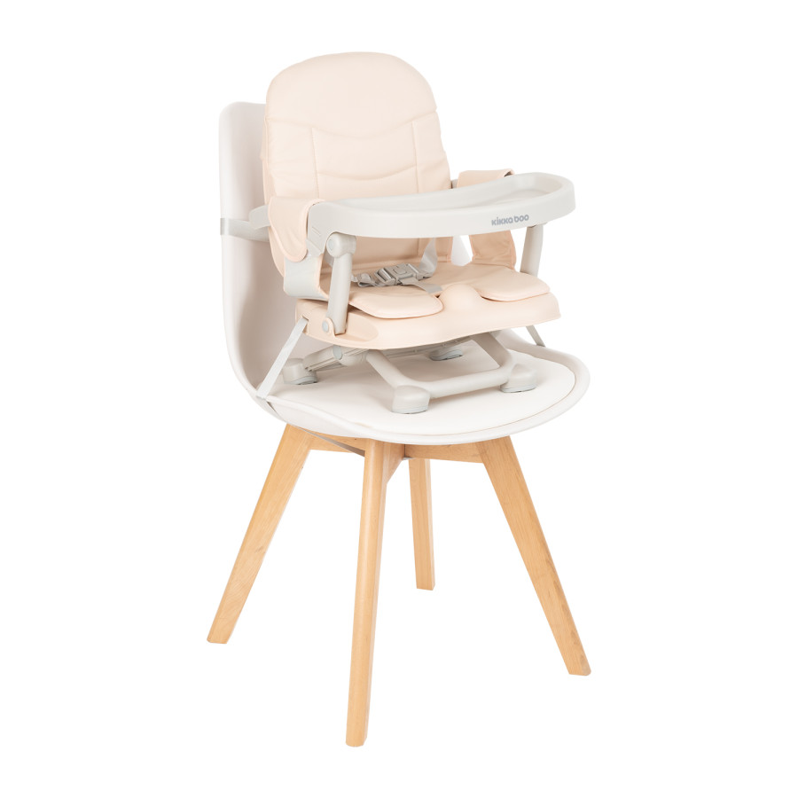 Столче за хранене повдигащо Pappo Beige 2020