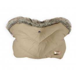 Ръкавица за количка Luxury Fur Beige
