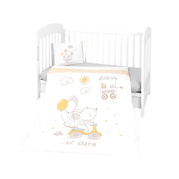 Бебешки спален комплект 3 части Joyful Mice