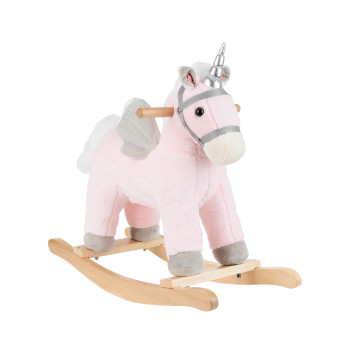 Люлеещо конче със звук Pink Horse