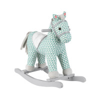 Люлеещо конче със звук Green Horse