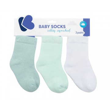 Бебешки памучни термо чорапи дълги MINT 1-2 години