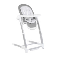 Бебешка люлка/столче за хранене 3в1 Prima Grey